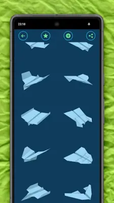 Origami Airplanes android App screenshot 12