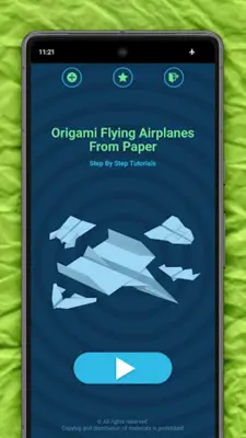 Origami Airplanes android App screenshot 15