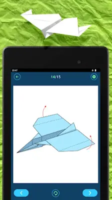 Origami Airplanes android App screenshot 4